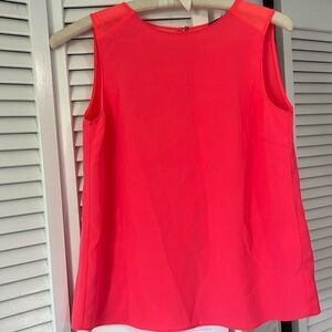 Zara basic hot pink top